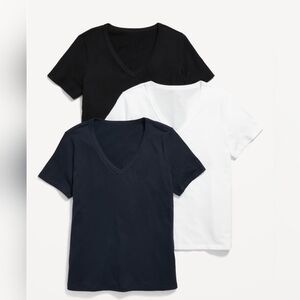 NWT Old Navy Classic V T-shirt 3 pack multi XXL